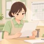 2026年の介護保険法改正の通知を読む介護職員